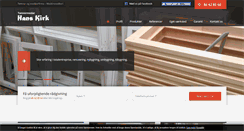 Desktop Screenshot of hans-kirk.dk